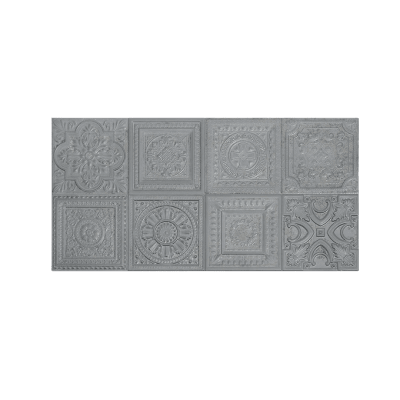 DECORADO CERAMICA LUX GREY 30X60CM