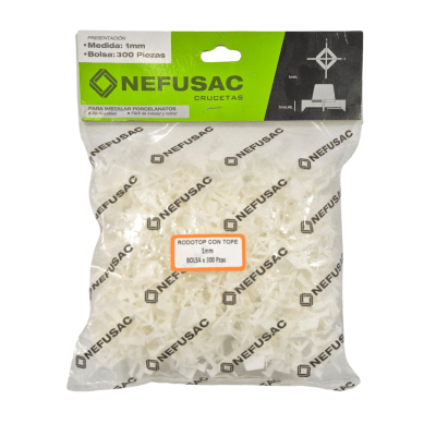 RODOTOP CON TOPE 1MM BOLSA X 300 PZAS