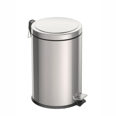 BASURERO ACERO INOXIDABLE CON PEDAL 20LT