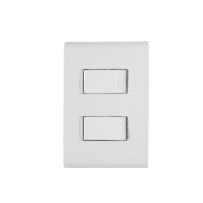 2X INTERRUPTOR UNIPOLAR 10A/250V
