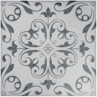 AZULEJO VITTORIA GRIS (4UNIDS) 15X15