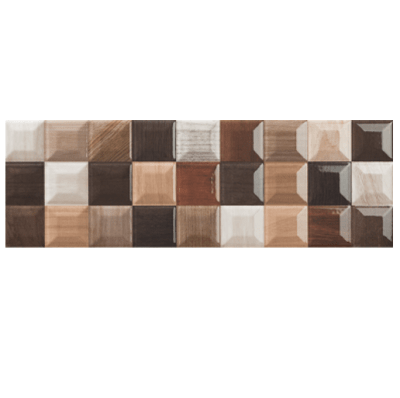 DECORADO NATURA MULTI 15 X 45 CMS