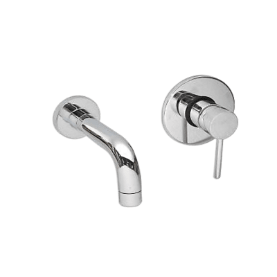 GRIFERIA - BAÑO - MEZCLADORA - PARED -LAVATORIO