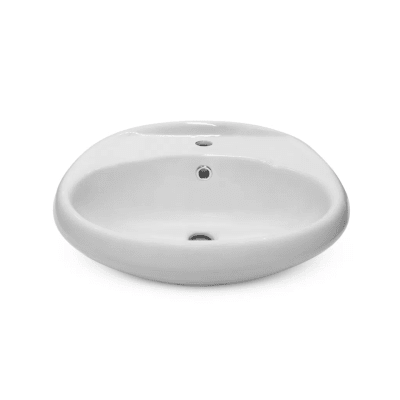 LAVATORIO NUEV CANCUN BLANCO CON REBOSE CR