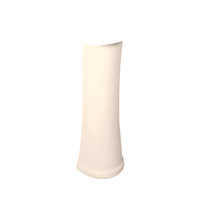 PEDESTAL VAINSA QUARZO BONE