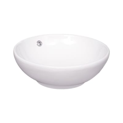 BOWL VSI. BARI BLANCO CON REBOSE CROMADO