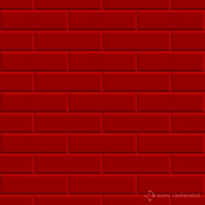 PARED BRICK RED 12X40