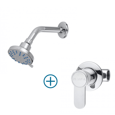 LLAVE DE DUCHA ABS CROM C/SALIDA DUCHA