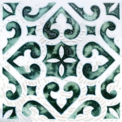 AZULEJO DELTA VERDE 15X15