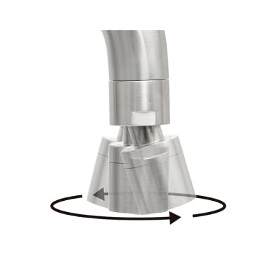 MEZCLADOR INOX MONO ANGOLARE