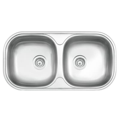 CUBETA DUPLA RECT INOX78X40 SA