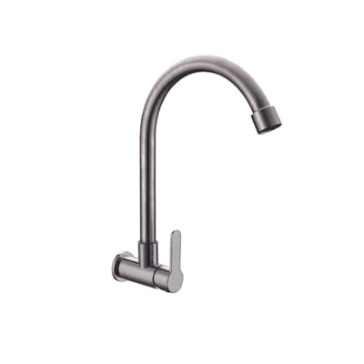 LLAVE GANSO A PARED SATIN ACERO JZ304086