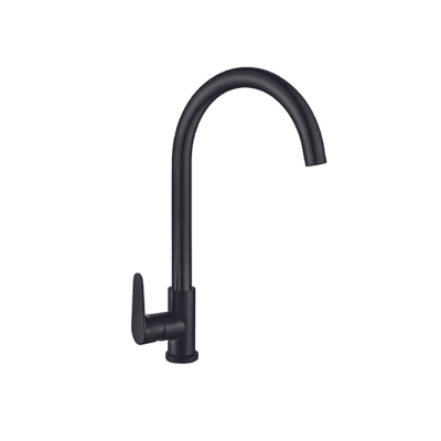 LLAVE GANSO ACERO NEGRO A MUEBLE LC304-1081