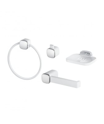 KIT 4 PIEZAS BLANCO