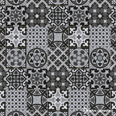 SEVILLA NERO 21.6X21.6