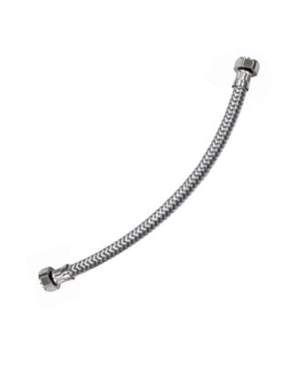 TUBO DE ABASTO ALUM TRENZ. REFORZ. 1/2 BC E 1/2 PLX 40 MR