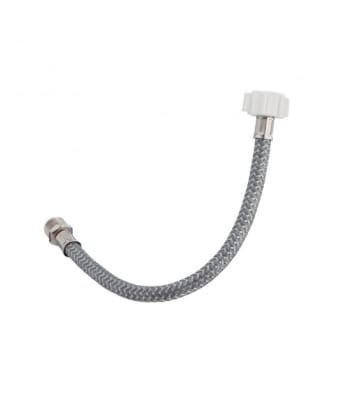 TUBO DE ABASTO ALUMINIO REFOZ. NYLON 1/2 X 7/8 PLX 40 M - H REC