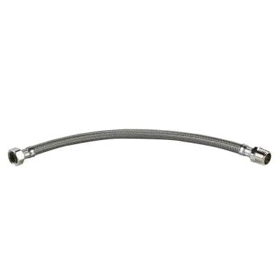TUBO ABASTO PE+SS304 GRIS 1/2X1/2X40CM M-H