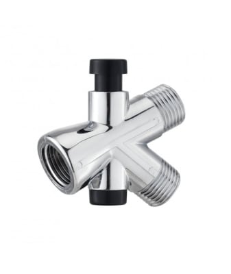 VALVULA DESVIADORA MANUAL P/DUCHA TELEFONO