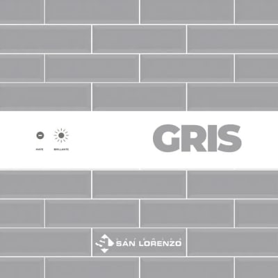 BRICK GREY BRILLO 10.7X27