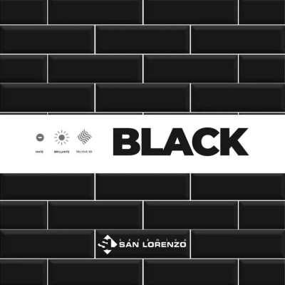 BRICK BLACK MATE 10.7X27