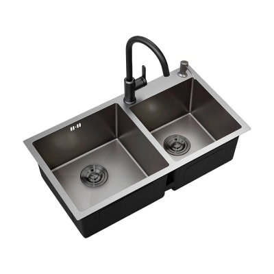 LAVADERO ALSTAR 75X43 TITANIO