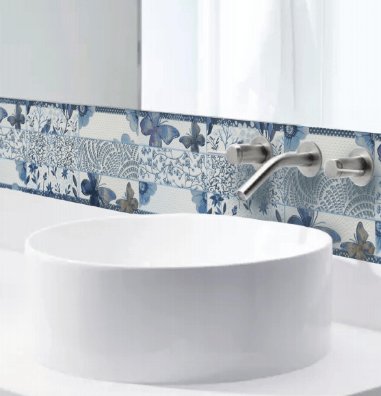 LISTELO FLOWERY 33 X 6.52