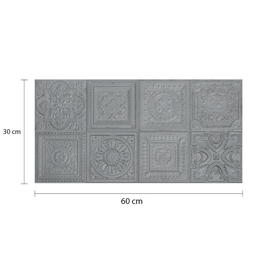 DECORADO CERAMICA LUX GREY 30X60CM4