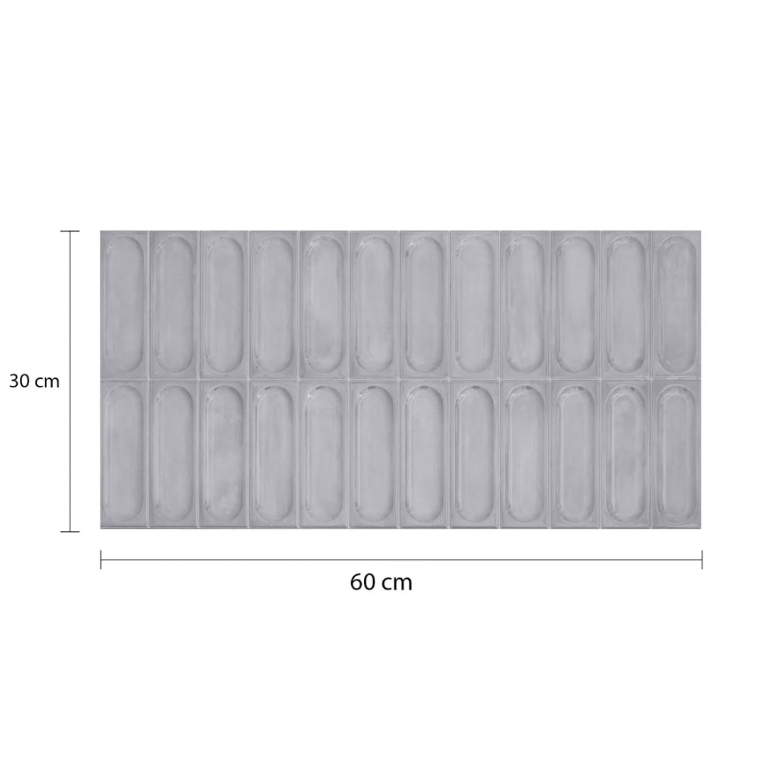 DECORADO CERAMICA LORIENT GREY 30X60CM2