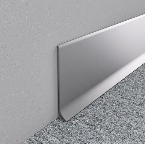 ZOCALO ALUMINIO MATE TIPO J 80mm x 2.501