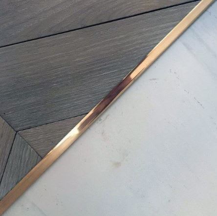 LIST. AC 2.44 M INOX BRONCE B.3