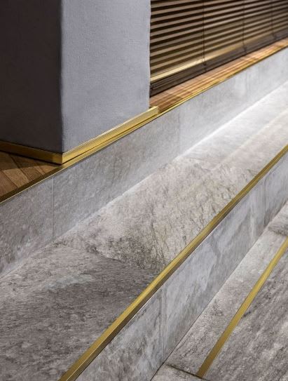 LIST. AC. 2.44 M INOX ORO B.2