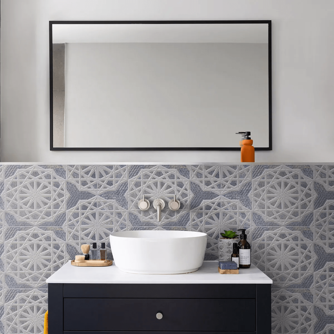 DECORADO CERAMICA MANDALA GREY 30X60CM3