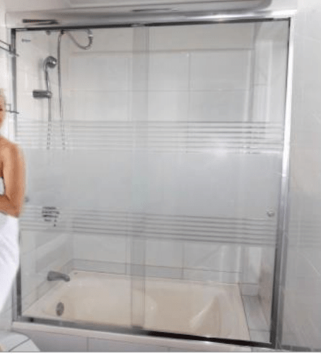 Puerta de ducha  1.20 x 1.95 Corredizo Corredizo1