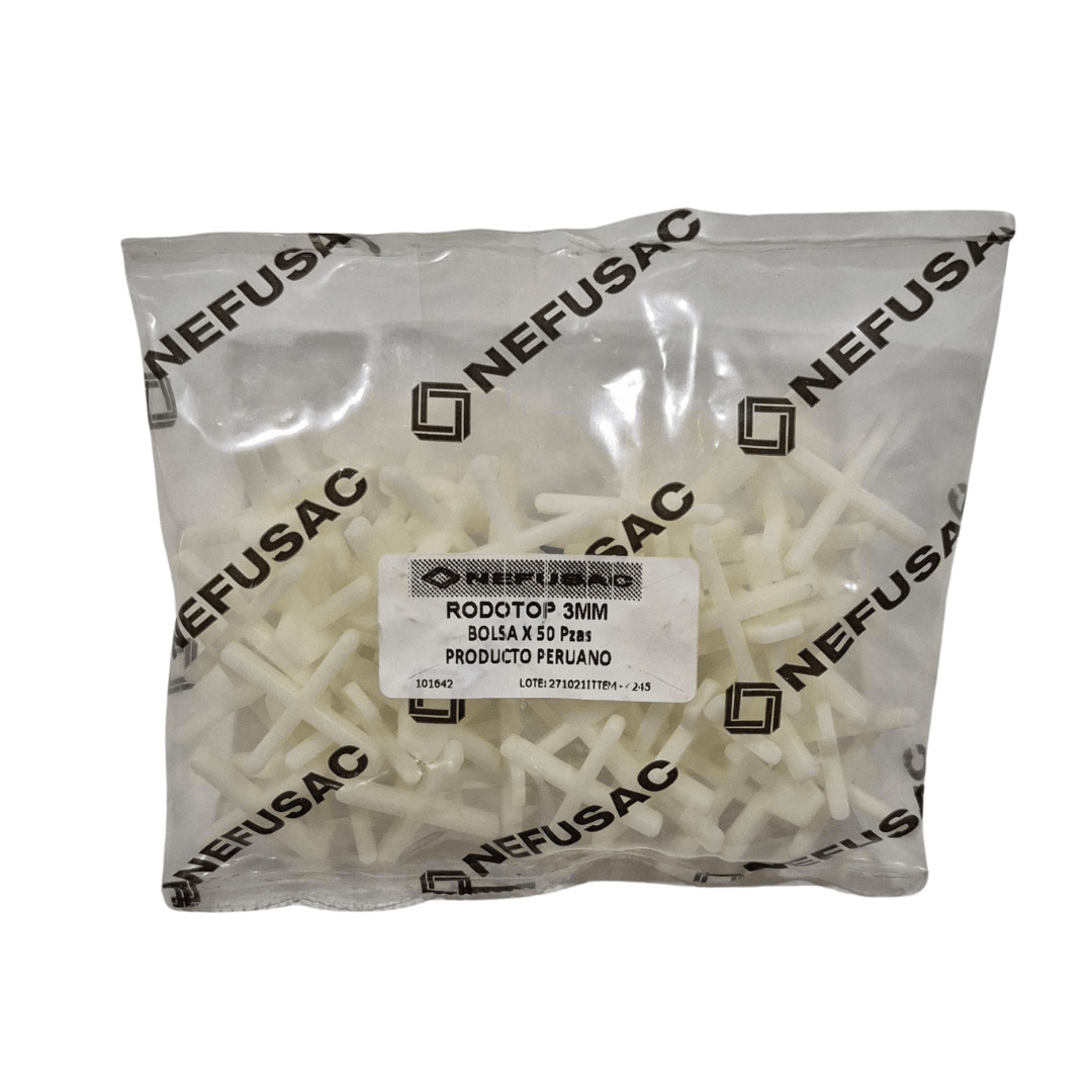 RODOTOP 3MM BOLSA X 50 PZAS1