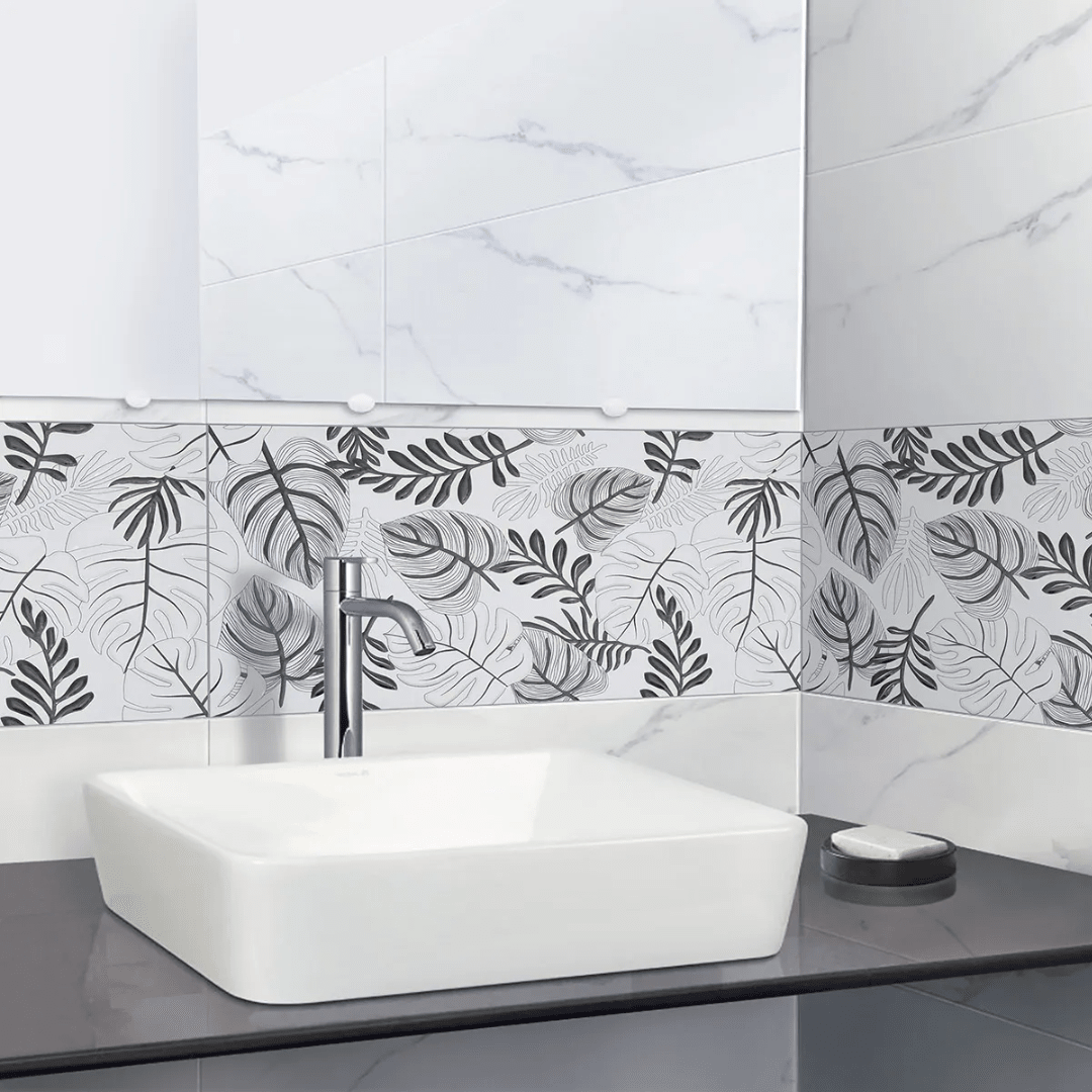 DECORADO CERAMICA WINTER FLOWERS 30X60CM3