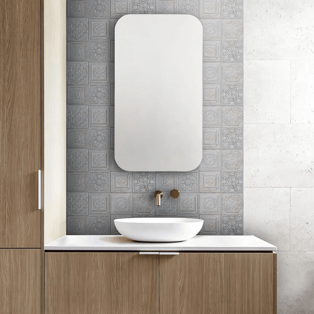 DECORADO CERAMICA LUX GREY 30X60CM2