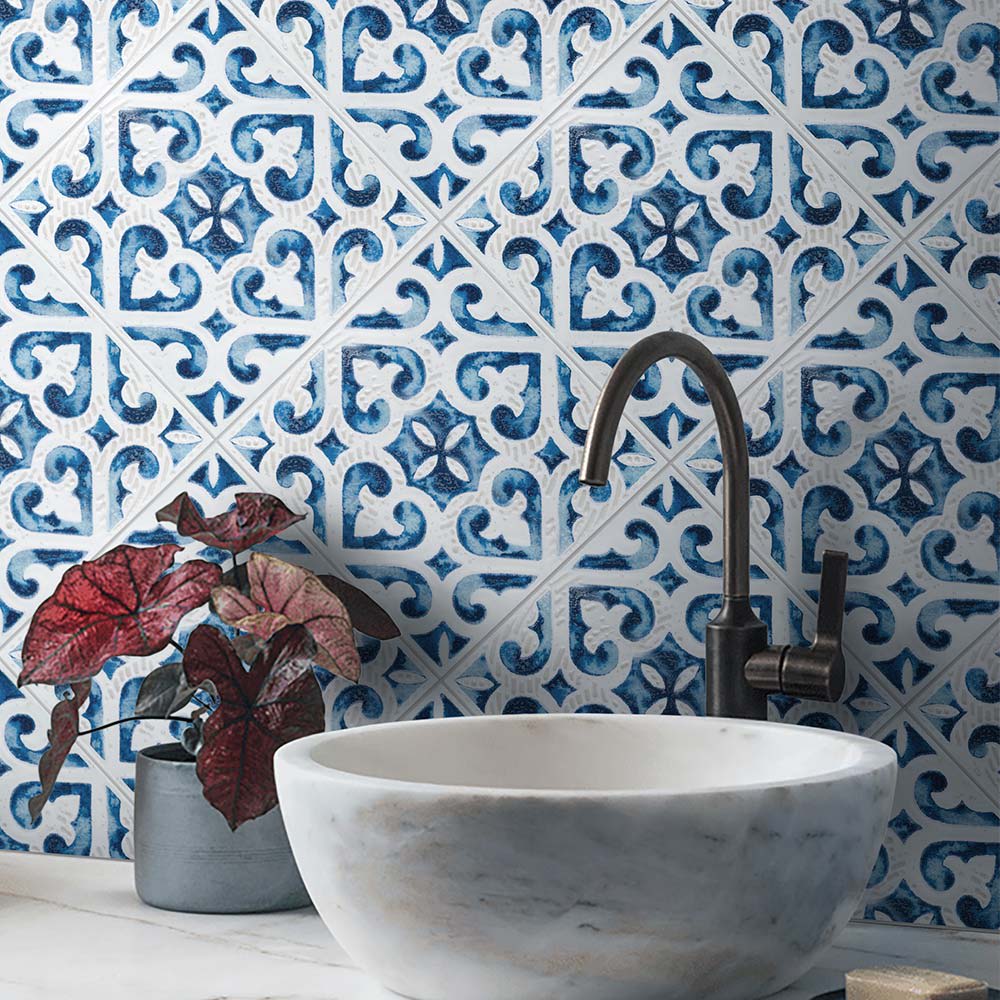 AZULEJO DELTA BLU 15X152