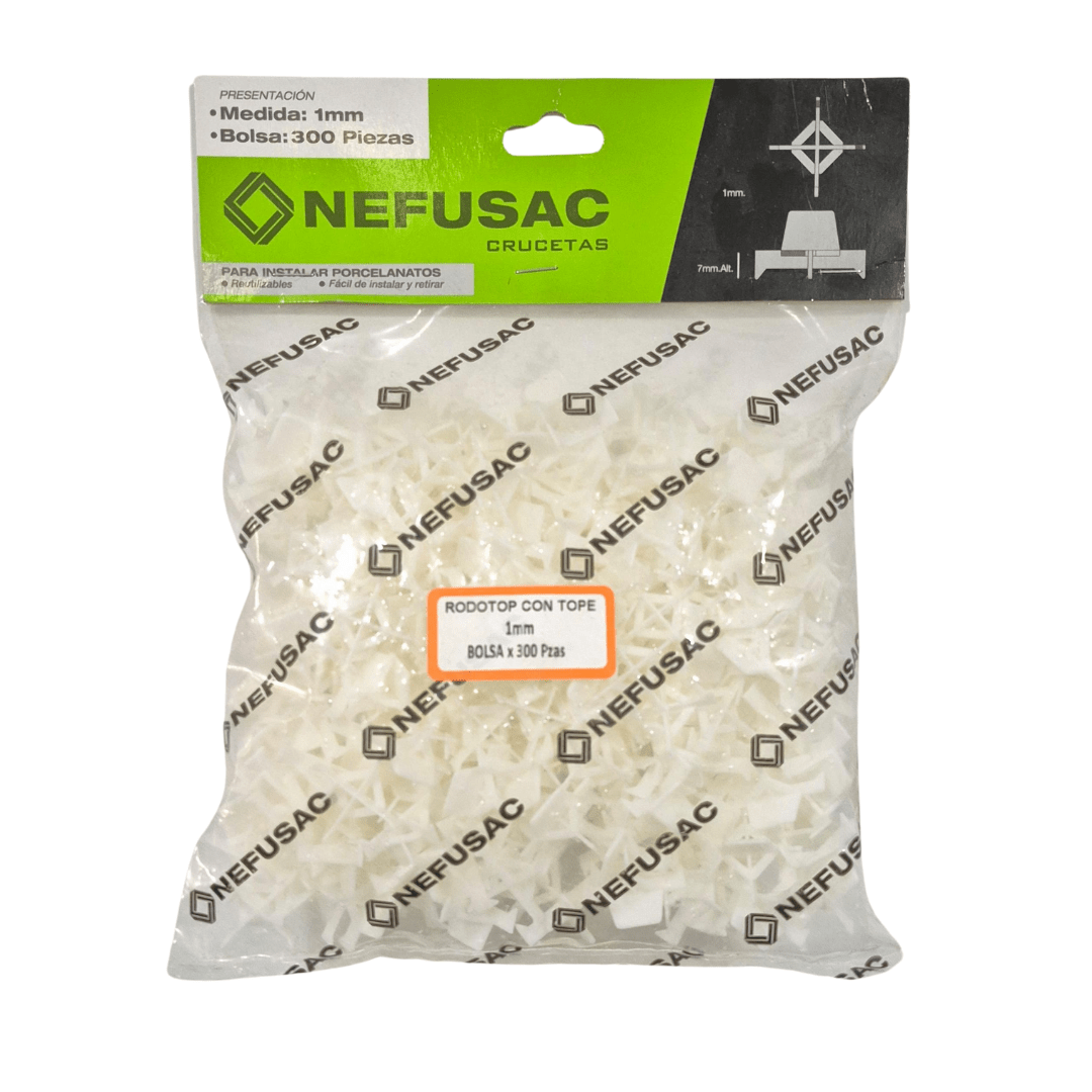 RODOTOP CON TOPE 1MM BOLSA X 300 PZAS1