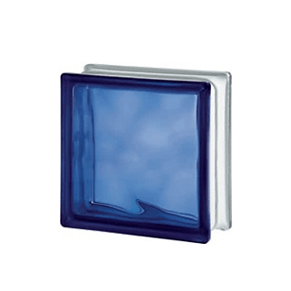 BLOCK DE VIDRIO OCEAN AZUL (VET/PEG) 190*190*801