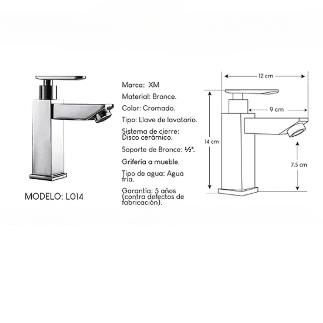 LLAVE CUADRADA BAJA L0142
