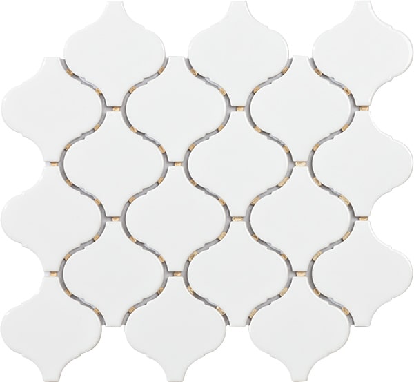 FLAME WHITE GLOSS 28X24.61