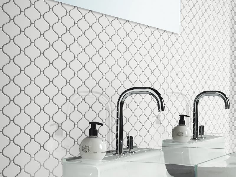 FLAME WHITE GLOSS 28X24.62