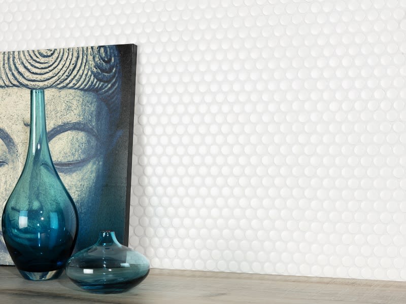 TECH PENNY WHITE MATT 31.5X29.42