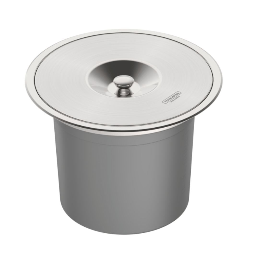 BASURERO INOX EMPOTRAR CLEAN 8L1