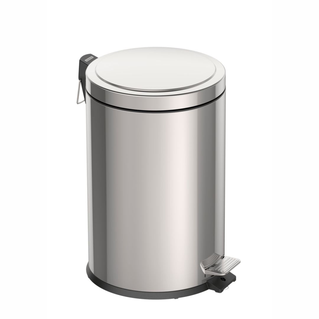 BASURERO ACERO INOXIDABLE CON PEDAL 20LT1
