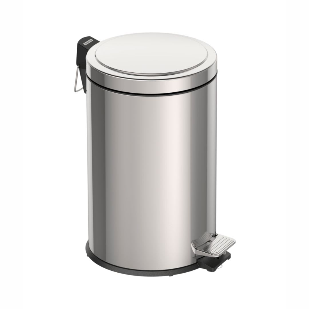 BASURERO ACERO INOX C/PEDAL 12L1