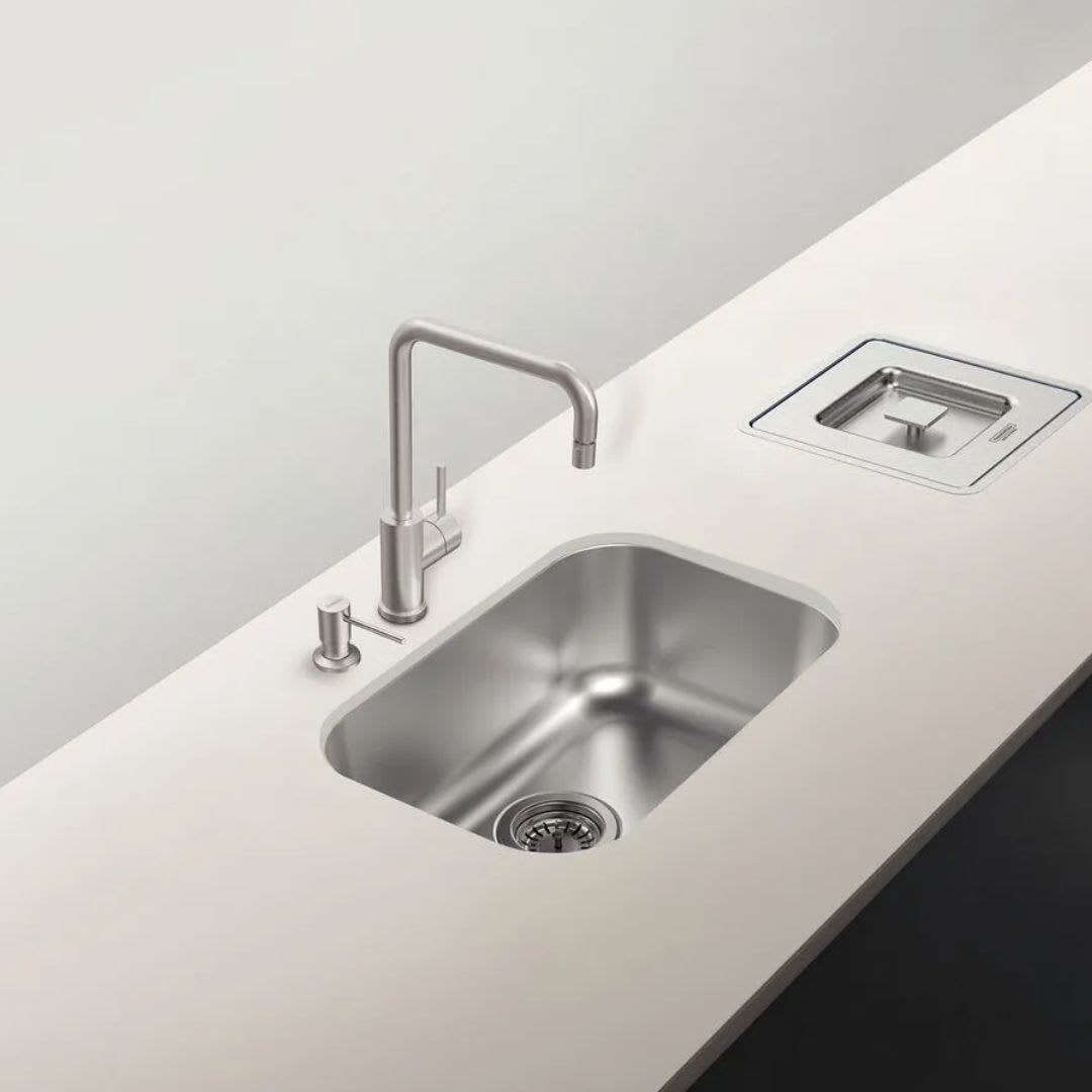 CUBETA RECT ACERO INOX 47X30 SA2