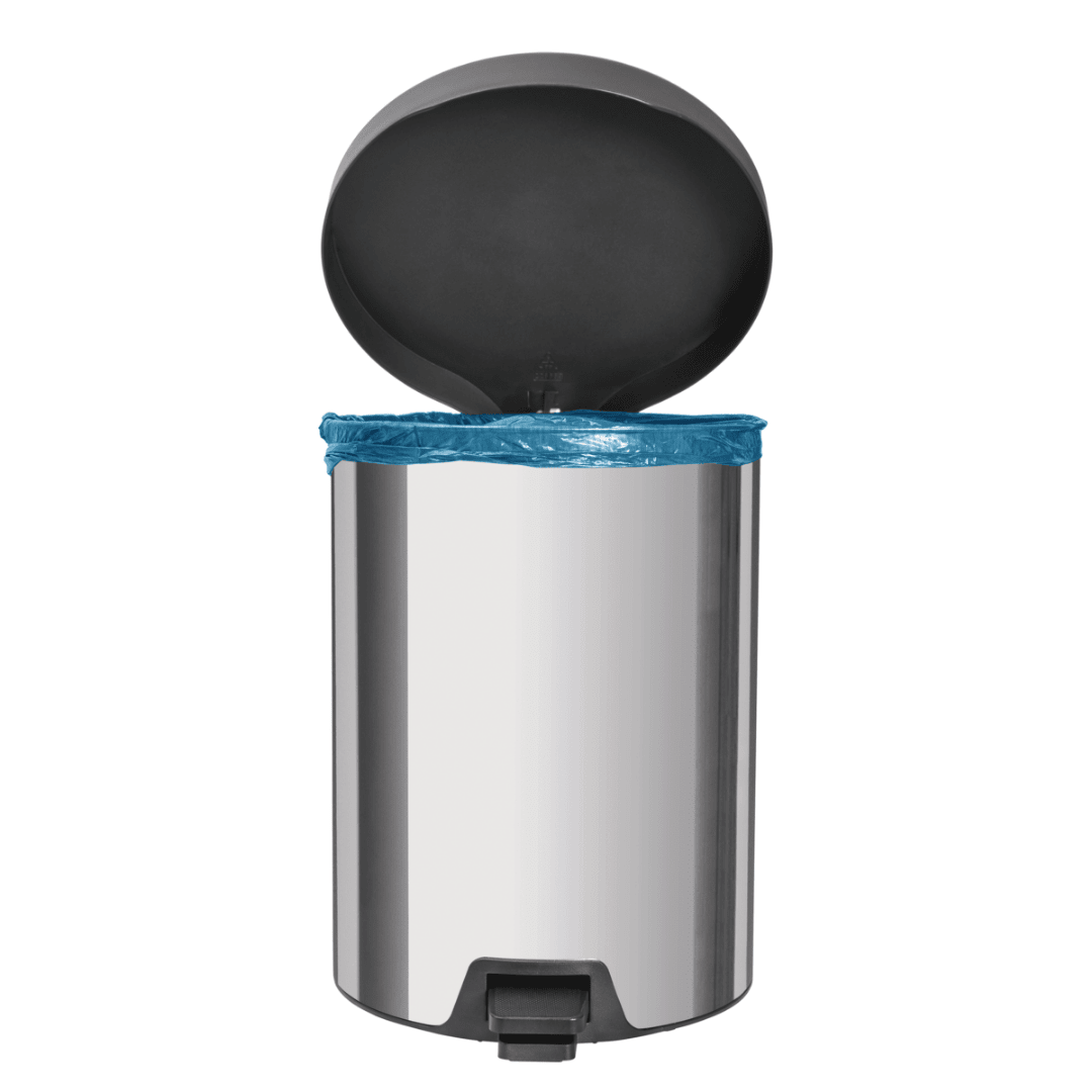 BASURERO INOX C/PEDAL NEW 5L2