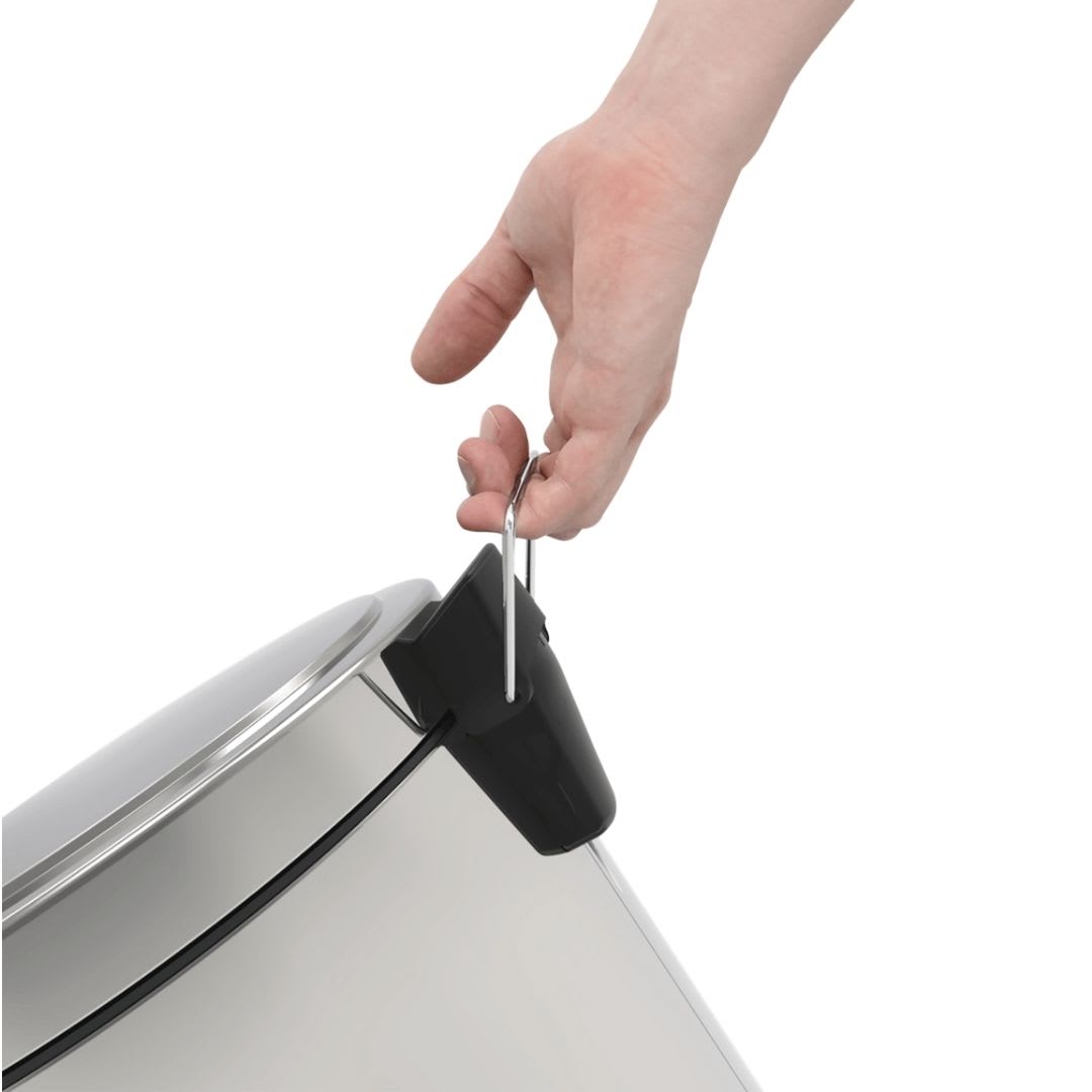 BASURERO ACERO INOX C/PEDAL 12L3